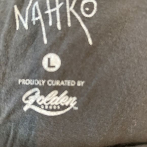 Nahko and Medicine For The People T-Shirt Sz.L Faded black NWT - Picture 7 of 8